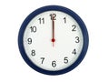 Clock At Midnight Royalty Free Stock Photo