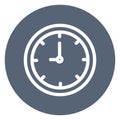 Clock, midnight, new, year Isolated Vector icon which can easily modify or edit