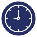Clock, midnight, new, year Isolated Vector icon which can easily modify or edit