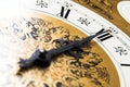 CLOCK - Midnight time Royalty Free Stock Photo