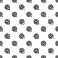 Clock money pattern seamless