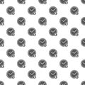 Clock money pattern seamless Royalty Free Stock Photo