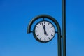 Clock shows 3 to 12 Royalty Free Stock Photo