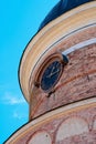 The clock on the old tower Royalty Free Stock Photo