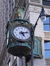 Clock on an ornate building