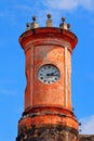 Clock of the Cortes palace in cuernavaca, morelos, mexico. II