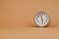clock on paper concept of time value of time working with time time management life time management Royalty Free Stock Photo