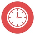 Clock, schedule Isolated Vector Icon which can be easily modified or edited Royalty Free Stock Photo
