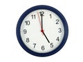 Clock showing 5 o'clock Royalty Free Stock Photo