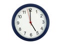 Clock showing 5 o'clock