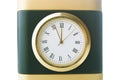 Clock shows five minutes to twelve Royalty Free Stock Photo