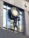 Clock face statue sculpture classical