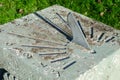 Clock Stone Sundial