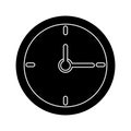 clock time school pictogram