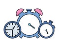 clock time stopwatch alarm