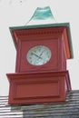 Clock on top of a building Royalty Free Stock Photo