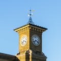 The Clock Tower above Kings Cross Railway Station Royalty Free Stock Photo