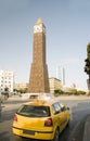 Clock Tower ave Habib Bourguiba Tunis Tunisia Afr Royalty Free Stock Photo