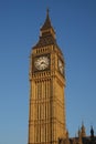 The Clock Tower or Big Ben at Westminster Royalty Free Stock Photo