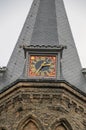 Clock Tower At The Binnenhof Den Haag The Netherlands 2018 Royalty Free Stock Photo