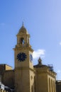 Clock Tower, Birgu Malta Royalty Free Stock Photo