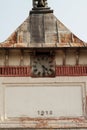 Old clock tower in a small village Royalty Free Stock Photo