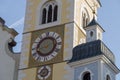 Clock Tower, Brixen Cathedral, Italy Royalty Free Stock Photo