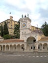Clock Tower built in the 16th century in Udine Royalty Free Stock Photo