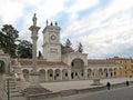Clock Tower built in the 16th century in Udine Royalty Free Stock Photo