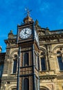 Clock Tower C Gateshead Old Town Hall Royalty Free Stock Photo