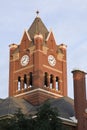 Clock Tower in Centreville Royalty Free Stock Photo