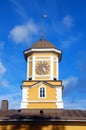 Clock tower of city hall in Lappeenranta