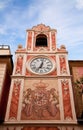 Clock Tower in city Loano, Liguria