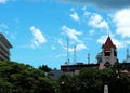 Clock tower in Dar es salaam Royalty Free Stock Photo