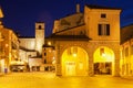 Clock tower in Desenzano del Garda Royalty Free Stock Photo