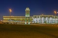 Clock tower in Doha Royalty Free Stock Photo