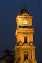 Clock tower from Dolmabahce Palace.