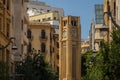 Clock tower in the downtown of Beirut