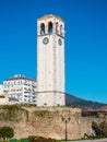 Clock tower in Elbasan, Albania