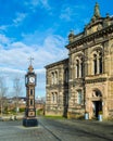 Clock Tower A Gateshead Old Town Hall Royalty Free Stock Photo