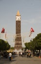 Clock Tower Habib Bourguiba Tunis Tunisia Royalty Free Stock Photo