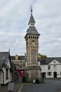Clock Tower, Hay-on-Wye, Powys, Wales Royalty Free Stock Photo