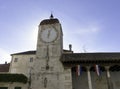 Clock Tower in historic city of Trogir, Dalmatia, Croatia