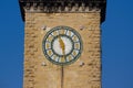 Clock tower. Historical center of Milano Bergamo