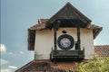 CLOCK TOWER and indian roof tail-Padmanabhapuram wooden palace complex-20km from Nagercoil Tamil Nadu