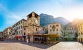 Clock Tower in Kotor Royalty Free Stock Photo