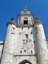 Clock tower, La Rochelle, France Royalty Free Stock Photo