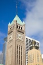Clock Tower in Minneapolis Royalty Free Stock Photo