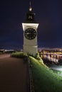 Clock Tower in Novi Sad Royalty Free Stock Photo