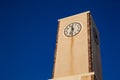 Clock tower at Oia city in the Santorini Island Royalty Free Stock Photo